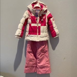 Obermeyer girl ski set